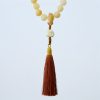 Gelang Pesona Singa Menari dari Biji Bodhi Alami Natural Bodhi Seed Dancing Lion Charm Bracelet