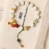 Gelang Harmoni Bijih Bodhi Alami Natural Bodhi Seed Tibetan Harmony Bracelet