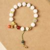 Gelang Harmoni Bijih Bodhi Alami Natural Bodhi Seed Tibetan Harmony Bracelet