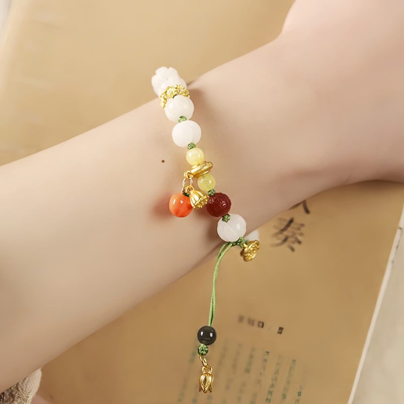 Gelang Harmoni Bijih Bodhi Alami Natural Bodhi Seed Tibetan Harmony Bracelet