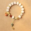 Gelang Harmoni Bijih Bodhi Alami Natural Bodhi Seed Tibetan Harmony Bracelet