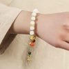 Gelang Harmoni Bijih Bodhi Alami Natural Bodhi Seed Tibetan Harmony Bracelet