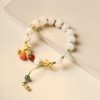 Gelang Harmoni Bijih Bodhi Alami Natural Bodhi Seed Tibetan Harmony Bracelet