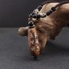 Collar con cuentas Dzi del Tíbet, Om Mani Padme Hum, Avalokiteshvara, de la prosperidad Tibet Dzi Bead Om Mani Padme Hum Avalokitesvara Wealth Necklace