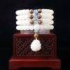 チベット菩提樹の種平和ブレスレット Tibetan Bodhi Seed Peace Bracelet