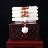 チベット菩提樹の種平和ブレスレット Tibetan Bodhi Seed Peace Bracelet