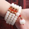 チベット菩提樹の種平和ブレスレット Tibetan Bodhi Seed Peace Bracelet
