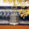 جرس نواة الرياح النحاسي التبتي ذو التنين Tibetan Copper Dragon Wind Chime Bell