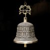 جرس نواة الرياح النحاسي التبتي ذو التنين Tibetan Copper Dragon Wind Chime Bell