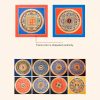 Caja Ciega de Thangka Tibetana Bendecida Hechas a Mano Tibetan Handmade Blessing Thangka Blind Box