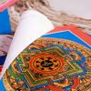 Caja Ciega de Thangka Tibetana Bendecida Hechas a Mano Tibetan Handmade Blessing Thangka Blind Box