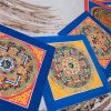 Caja Ciega de Thangka Tibetana Bendecida Hechas a Mano Tibetan Handmade Blessing Thangka Blind Box