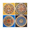 Caja Ciega de Thangka Tibetana Bendecida Hechas a Mano Tibetan Handmade Blessing Thangka Blind Box