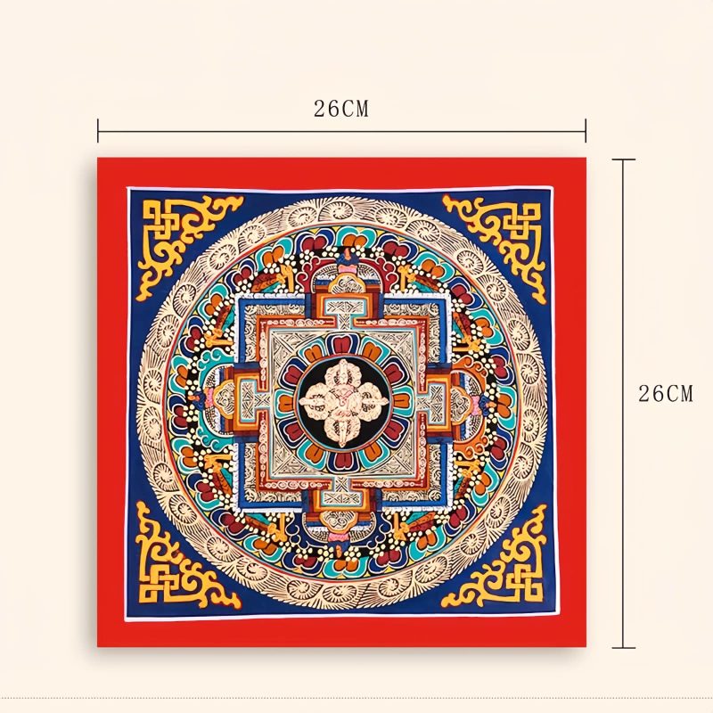 Caja Ciega de Thangka Tibetana Bendecida Hechas a Mano Tibetan Handmade Blessing Thangka Blind Box