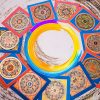 Caja Ciega de Thangka Tibetana Bendecida Hechas a Mano Tibetan Handmade Blessing Thangka Blind Box