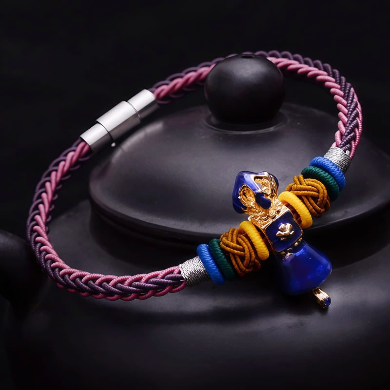 Gelang Tali Dorje Vajra Buatan Tangan Tibet Tibetan Handmade Dorje Vajra String Bracelet