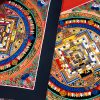 Caja Ciega de Thangka Mandala Tibetano Hecho a Mano Tibetan Handmade Mandala Thangka Blind Box