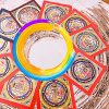 Caja Ciega de Thangka Mandala Tibetano Hecho a Mano Tibetan Handmade Mandala Thangka Blind Box