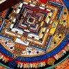 Caja Ciega de Thangka Mandala Tibetano Hecho a Mano Tibetan Handmade Mandala Thangka Blind Box