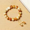Pulsera de Semilla de Bodhi Natural con Sabiduría Tibetana Tibetan Natural Bodhi Seed Wisdom Bracelet