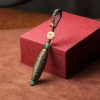 Pulsera de Riqueza de Perlas Dzi de Nueve Ojos Tibetana Tibetan Nine-Eye Dzi Bead Wealth Bracelet
