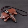 Collar de Protección y Abundancia con Dzi de Nueve Ojos Tibetano Tibetan Nine-Eye Dzi Bead Wealth Protection Necklace