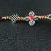زخرفة حلقة الصلاة التبتية Om Mani Padme Hum لتعليق السيارة Tibetan Om Mani Padme Hum Prayer Wheel Car Hanging Ornament