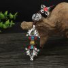 زخرفة حلقة الصلاة التبتية Om Mani Padme Hum لتعليق السيارة Tibetan Om Mani Padme Hum Prayer Wheel Car Hanging Ornament