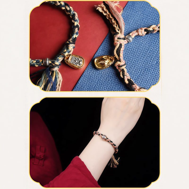 Pulsera Zakiram Diosa de la Riqueza Om Mani Padme Hum Zakiram Goddess of Wealth Om Mani Padme Hum Bracelet