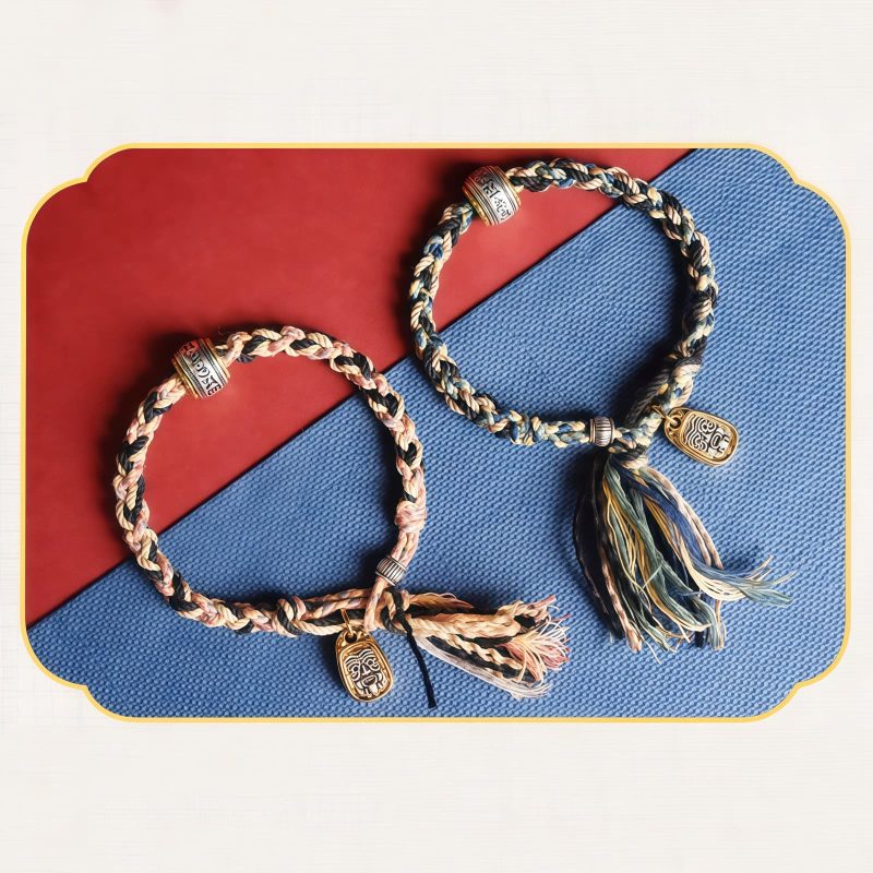 Pulsera Zakiram Diosa de la Riqueza Om Mani Padme Hum Zakiram Goddess of Wealth Om Mani Padme Hum Bracelet