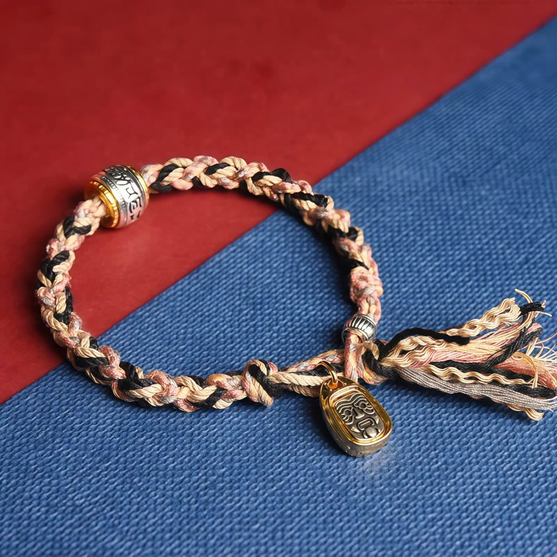 Pulsera Zakiram Diosa de la Riqueza Om Mani Padme Hum Zakiram Goddess of Wealth Om Mani Padme Hum Bracelet