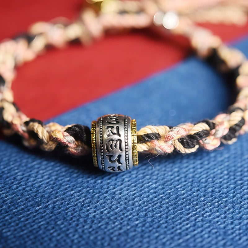 Pulsera Zakiram Diosa de la Riqueza Om Mani Padme Hum Zakiram Goddess of Wealth Om Mani Padme Hum Bracelet