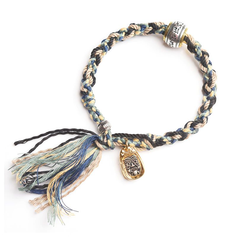 Pulsera Zakiram Diosa de la Riqueza Om Mani Padme Hum Zakiram Goddess of Wealth Om Mani Padme Hum Bracelet