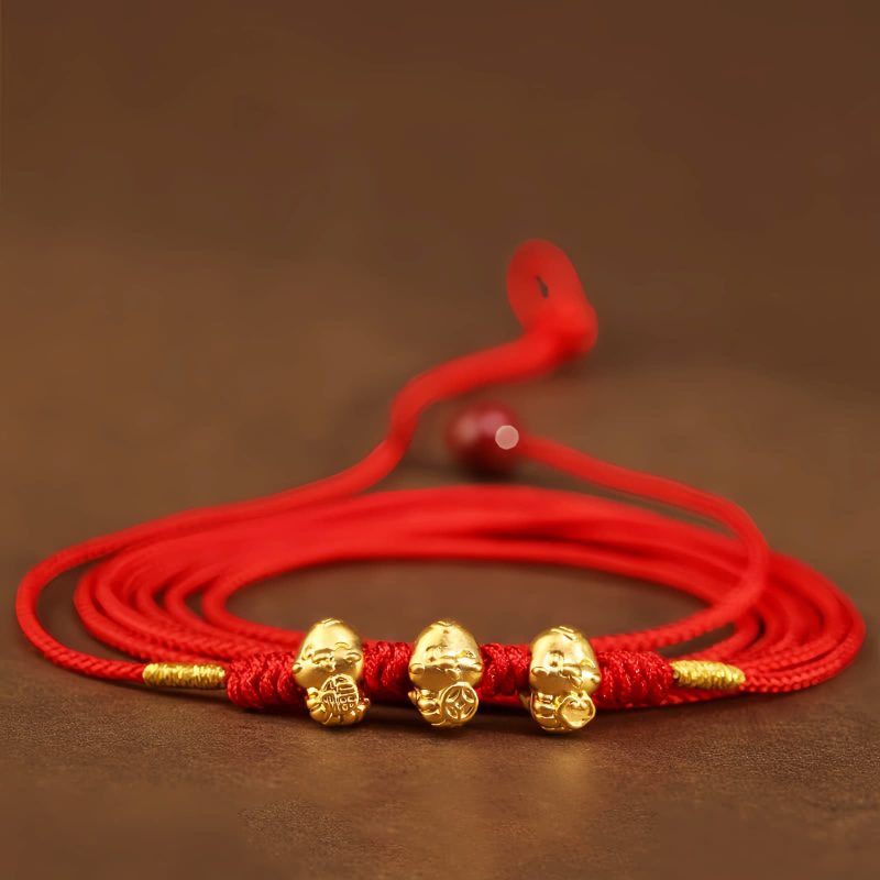 Cadena de vientre de oro 999 Año de la Serpiente 999 Gold Year of the Snake Belly Chain