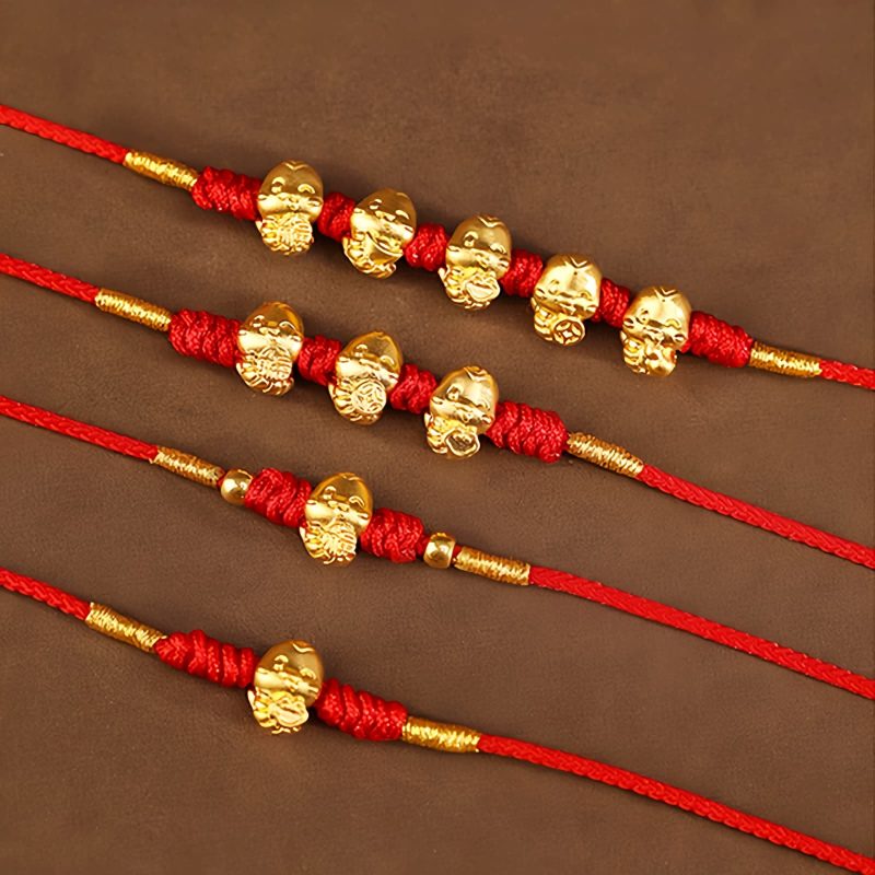 Cadena de vientre de oro 999 Año de la Serpiente 999 Gold Year of the Snake Belly Chain