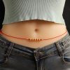 Cadena de vientre de oro 999 Año de la Serpiente 999 Gold Year of the Snake Belly Chain