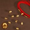 Cadena de vientre de oro 999 Año de la Serpiente 999 Gold Year of the Snake Belly Chain