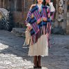 Chale Tibetano Trenzado con Borlas de Colores Candy Candy Color Braided Tibetan Tassel Shawl