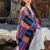 Chale Tibetano Trenzado con Borlas de Colores Candy Candy Color Braided Tibetan Tassel Shawl