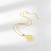 Collar de Buda Ríe de Jade con baño de Oro de 18K Gold-Filled Laughing Buddha Jade Necklace