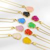 Collar de Buda Ríe de Jade con baño de Oro de 18K Gold-Filled Laughing Buddha Jade Necklace