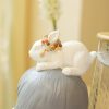 14金メッキ 福禄寿 ピーチムーンストーンリング 14k Gold Plated Fu Lu Shou Peach Moonstone Ring