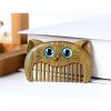 Peine con diseño de gato de sándalo verde Green Sandalwood Cat Pattern Comb