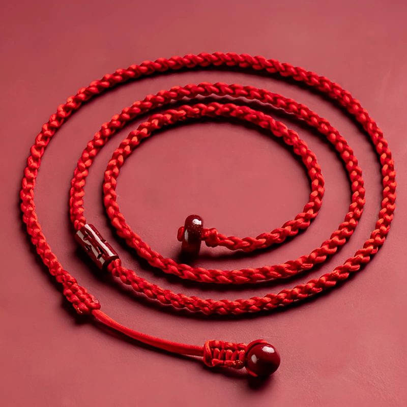 Cadena de vientre con cinabrio natural: Bendición y protección Natural Cinnabar Blessing Protection Belly Chain