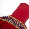 Chaleco con Capucha Tibetano con Borlas y Corazón Rojo Red Heart Tassel Tibetan Hooded Shawl
