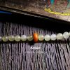 Pulseira de Âmbar de Chifre de Ovelha Tibetana 108 Contas de Mala da Sorte Tibet 108 Mala Sheep Horn Amber Luck Bracelet