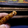 Pulseira de Equilíbrio de Osso de Iaque e Âmbar Mala Tibetana 108 Contas Tibetan 108 Mala Yak Bone Amber Balance Bracelet