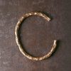 Gelang Copper Tiga Bump Tekstur dan Keberuntungan Tibet Tibetan Bump Texture Copper Luck Cuff Bracelet