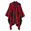 Xale Artesanal Flor de Castanha Tibetana Tibetan Cashew Flower Handcrafted Shawl