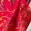 Xale Tibetano com Borlas e Flor de Caju Tibetan Cashew Flower Tassel Shawl